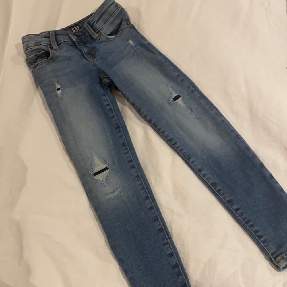 Gap kids 5 slim stretch super skinny jeans